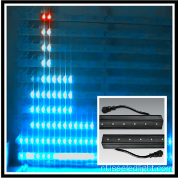Rbg-evenementen met digitale adresseerbare rgb-pixelbar